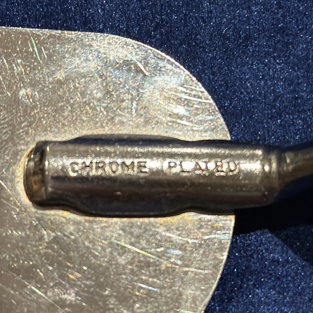 Vintage Ekco A&J Chrome Plated Art Deco Spatula Pancake Flipper MADE IN USA!